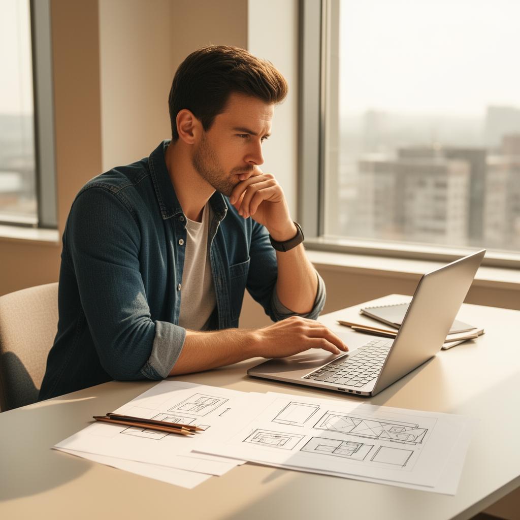 Entrepreneur en réflexion